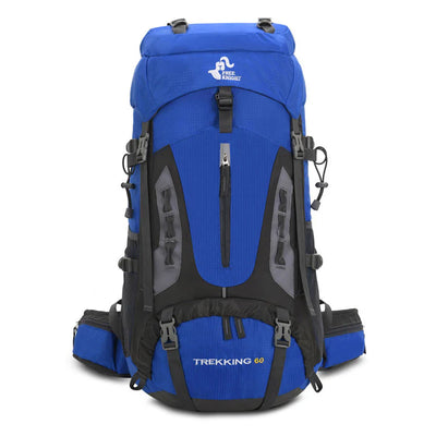 SwissTactix™ 60L robuster Wanderrucksack mit verstellbaren Trägern und wasserabweisendem Design.